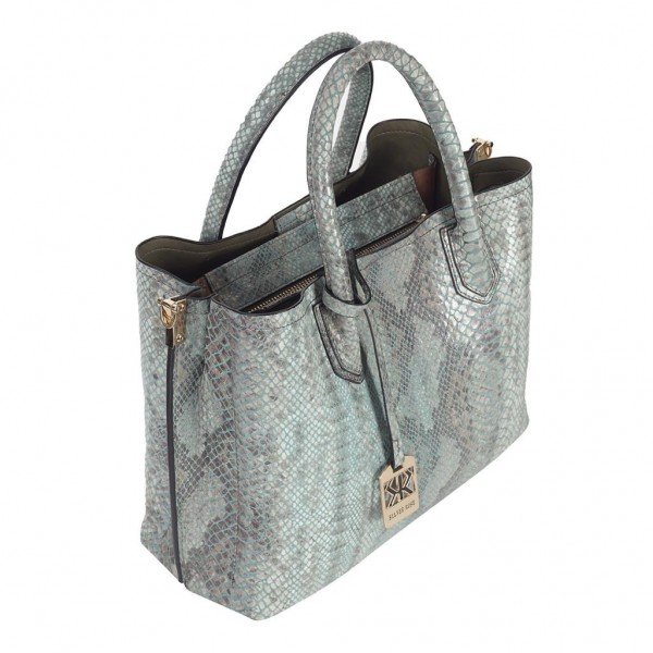 Raven Large Leather Shoulder Bag
