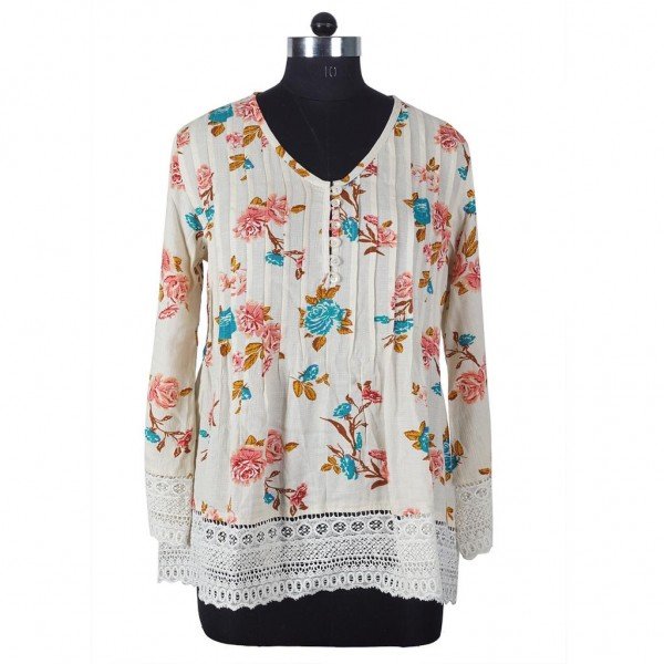 Classic Summer Lace Blouse II