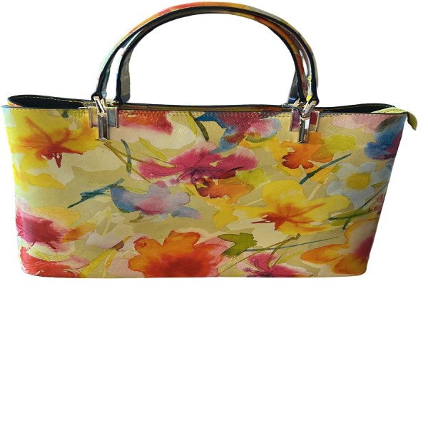 Printed floral bag
