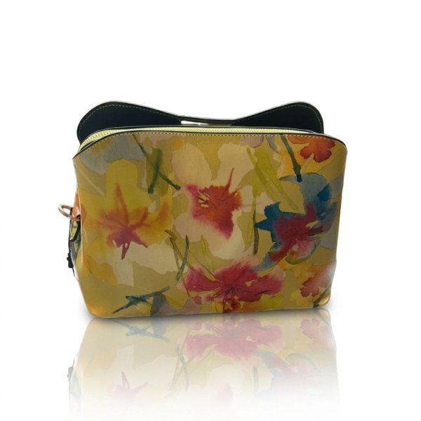 Yellow Floral Hand Bag