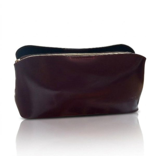Solid Leather Cross over bag