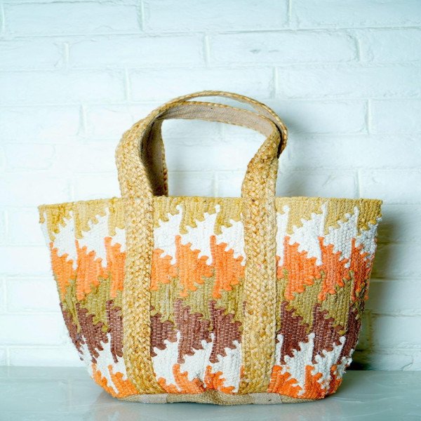 Artisan Woven Terrace Tote