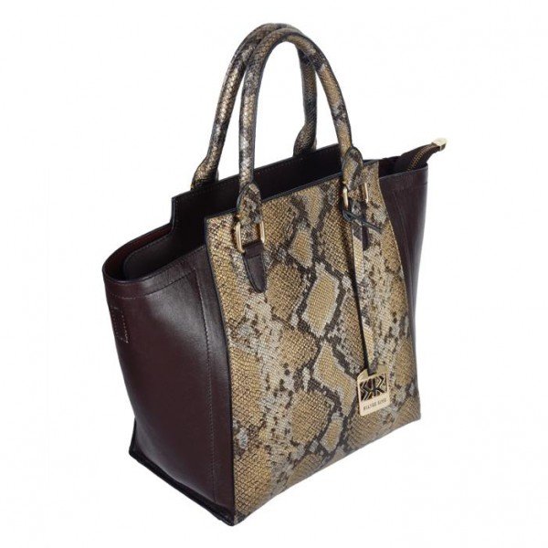 Downtown Astor Animal Leather Bag